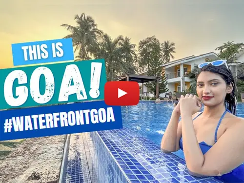 I need a VACATION at the #WATERFRONTGOA! Feat Kezaia Caldeira in GOA